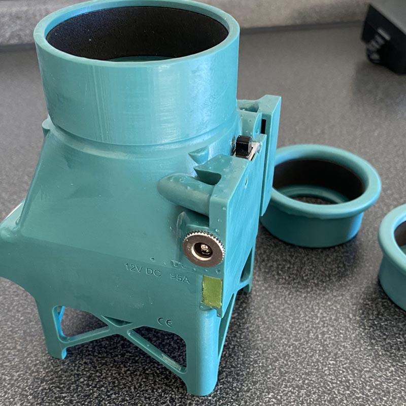 Schalldämpfertrockner